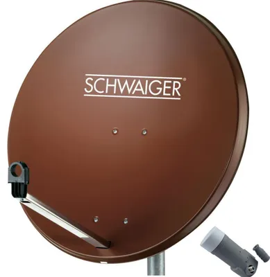 Produktbild von Schwaiger SPI996, 10,7 - 12,75 GHz, Rot, Aluminium, Kunststoff, Stahl