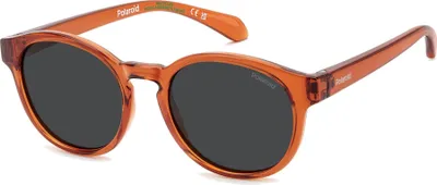 Produktbild von Polaroid Kinder PLD 8075/S Orange 44/16/125 Kinder Sonnenbrillen