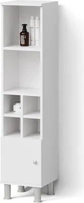 Image de Armoire Livinity Fucino Blanc 30x95cm, Model 53117
