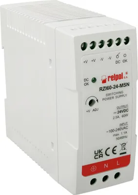 Image de Alimentation à découpage 54 W, 12 V DC RZI60-12-MN