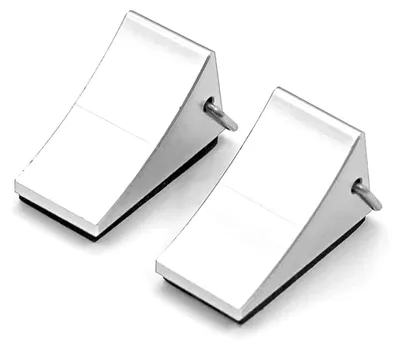 Produktbild von Aluminiumlegierung Unterlegkeil 2pcs RC Car Fix Block fuer 1/14 1/12 1/10 RC Car