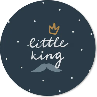 Produktbild von MuchoWow® Mauspad Mousepad Zitate - Sprichwörter - Kleiner König - Kinder - Baby - Kleine Jungs 20x20 cm - Mousepads - Maus Mat - Pad - Mausunterlage - Schreibtischmatte