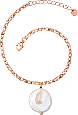 Produktbild von Glanzstücke München Armband Sterling Silber Süßwasser-Zuchtperle 17,0 cm Basislänge + 3,0 cm Verlängerung 50080976