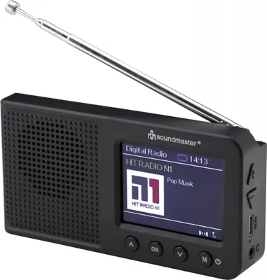 Produktbild von SOUNDMASTER DAB+/UKW-PLL Radio, DAB175SW, schwarz