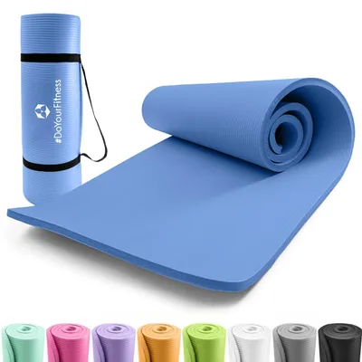 Obrázok produktu pre Fitness podložka, hrubá, protišmyková, 183 x 61 x 1,5 cm, vhodná na pilates