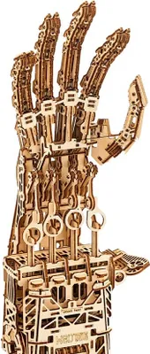 Image de Puzzle mécanique 3D, Cyber-Hand, WT, bois, 586 pièces