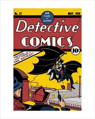 Zdjęcie produktu dla Detective Comics – Batman – grafika artystyczna – 40 x 50 cm – plakat