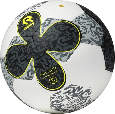 Produktbild von Robey Daisy Cutter 350 (Size 5) Trainingsball - Weiß / Neongelb | Größe: 5