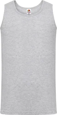 Image de Fruit of the Loom - Top "Valueweight" pour homme - Athlétique RW9930 (3XL) (Gris chiné)