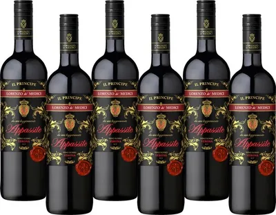 Produktbild von IL PRINCIPE Lorenzo dé Medici Appassite rosso Verona IGT (6x0,75l)