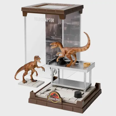 Produktbild von Noble Collection - Jurassic Park Diorama Velociraptors 18 cm