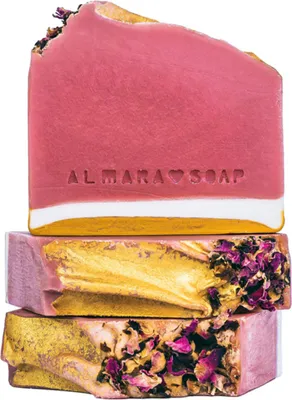 Produktbild von Almara Soap Handgemachte Seife Pink Grapefruit 100 g