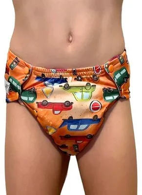 Produktbild von Schwimm-Windelhose für Kinder von 6–12 Jahren – AUTOS