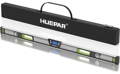 Obrázek produktu pro Digitální vodováha o délce 120 cm s přesností 0,1°, magnetická základna, multifunkční displej