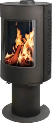 Produktbild von Kaminofen France Turbo Maura 7 Stahl schwarz 7 kW