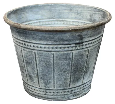 Produktbild von Pflanztopf Zink Nostalgie-Stil 13cm
