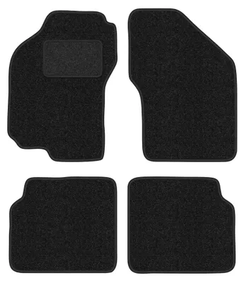 Obrázek produktu pro Velurové autokoberce pro: Fiat Bravo 1995-2001 (hatchback) – sada 4 ks, antracitové, na míru – Wielganizator ANTHRA