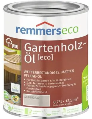 Zdjęcie produktu dla Remmers - Olej do tarasów ECO 0,75 l, srebrzystoszary