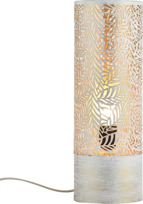 Image de Boho Déco Lampe de table Lampe de chevet Verdure Grand Blanc