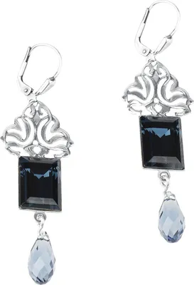Produktbild von Krikor Ohrring Damen Blauer Zauber silberfarben Standard