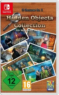 Produktbild von Hidden Objects Collection - Nintendo Switch - 6 Vollversionen - NEU & Verpackt
