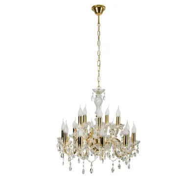 Zdjęcie produktu dla Żyrandol Candellux MARIA 30-95810 złoty