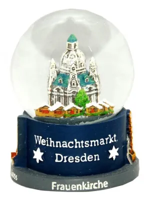 Produktbild von Souvenir Schneekugel Weihnachtsmarkt Dresden