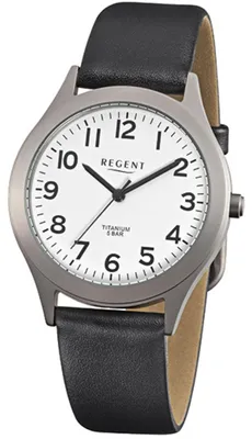 Produktbild von Regent Herrenarmbanduhr Titan F-842