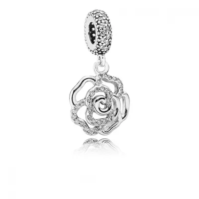 Produktbild von Pandora Hänger Schimmernde Wildrose, 791526CZ