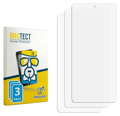 Produktbild von 3x BROTECT Schutzglas für Oppo K13x Schutzfolie Panzer Folie Glas Display Schutz klar