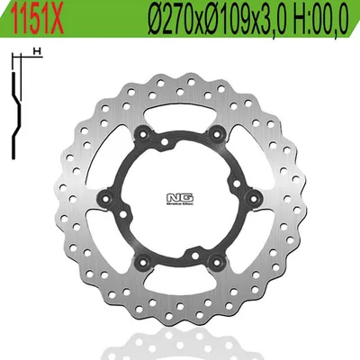 Immagine prodotto di Disco freno NG per KAWASAKI