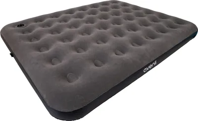 Produktbild von Avenli Luftmatratze Camping CloudCoil grau mit eingebauter Fußpumpe 203x152x22cm
