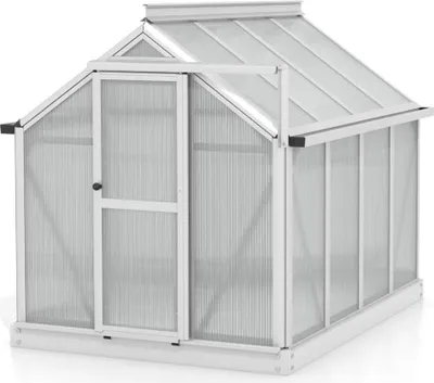 Produktbild von Vitavia Minigewächshaus "Merlin" aluminium eloxiert HKP ca. 4mm