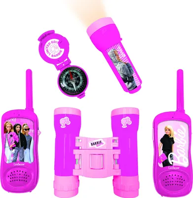 Zdjęcie produktu dla Lexibook Przygodowy zestaw z krótkofalówkami walkie talkie Barbie