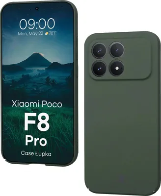 Produktbild von Handyhülle für Xiaomi POCO F8 Pro, Bizon Case Lupka, Grün