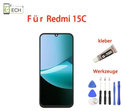 Produktbild von Für Xiaomi Redmi 15C 25078RA3EL LCD Display EU Version Touchscreen Bildschirm