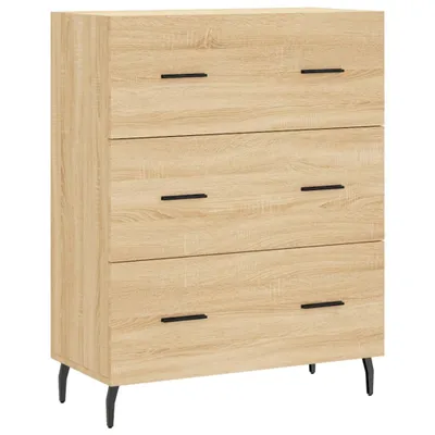 Immagine prodotto di Credenza Rovere Sonoma 69,5x34x90 cm in Legno Multistrato