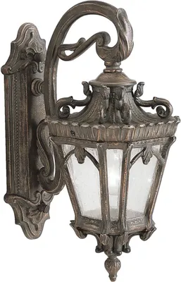 Produktbild von Verzierte Wandlampe Antik IP44 Außenbereich Vintage AMELIA Hoflampe Laterne Haustür Terrasse Balkon