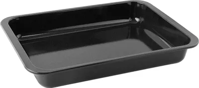 Produktbild von Zenker Ofenbackform (40 x 6 x 29 cm) SPECIAL COOKING, rechteckige Auflaufform mit Emaille-Versiegelung, Backform mit extra hohem Rand (Farbe: Schwarz)