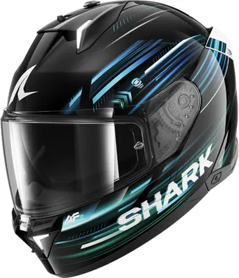 Image de Casque intégral Shark Skwal I3 Light-blur Noir S Noir S