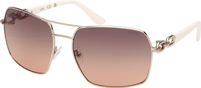 Produktbild von Guess Gu00159 Damen-sonnenbrille Golden Mann Golden One Size