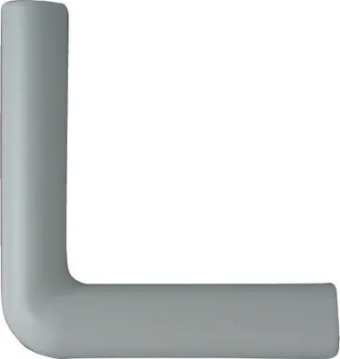 Produktbild von CORNAT Spülrohrbogen, 200 x 210 mm, weiß, CSPRB20000