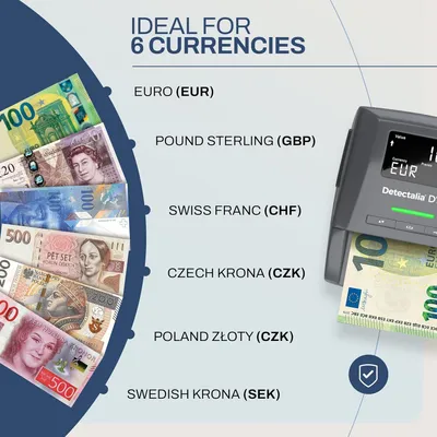 Imagen del producto de Controlador de billetes D7X y máquina de conteo, por separado