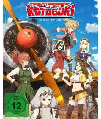 Obrázok produktu pre PLAION 1051882, Animovaný film/rozprávka, Blu-ray, Nemčina, Japončina, 284 min, Kouya no Kotobuki Hikoutai, Nemčina