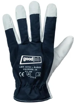Produktbild von Arbeitshandschuhe TROPIC blau Nappaleder  36 Paar Gr. 10