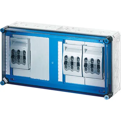 Produktbild von HENSEL Lasttrenngehäuse 3xNH00 m.SichLasttrenn 125A
