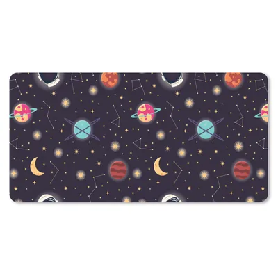 Produktbild von MuchoWow® Mauspad Mousepad Weltraum - Tierkreis - Sterne - Design - Universum 60x30 cm - Mousepads - Maus Mat - Pad - Mausunterlage - Nachhaltig