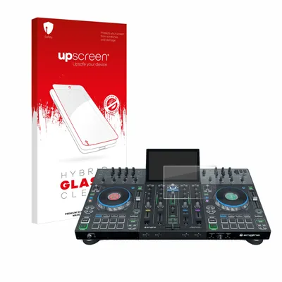 Produktbild von upscreen Schutzglas für Denon DJ Prime 4/ 4+ Schutzfolie Panzer Folie Glas Display Schutz klar