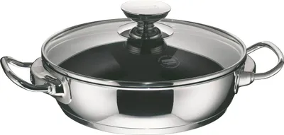 Produktbild von Berndes Injoy® Induction Servierpfanne mit Glasdeckel 28 cm 63678