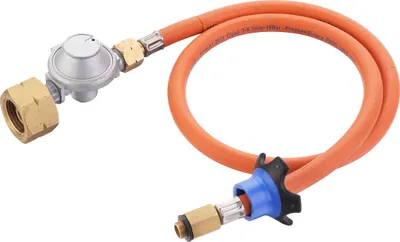 Produktbild von Cadac Gasdruckregler HP Hochdruckregler von Kartusche auf Gasflasche mit 85 cm Schlauch